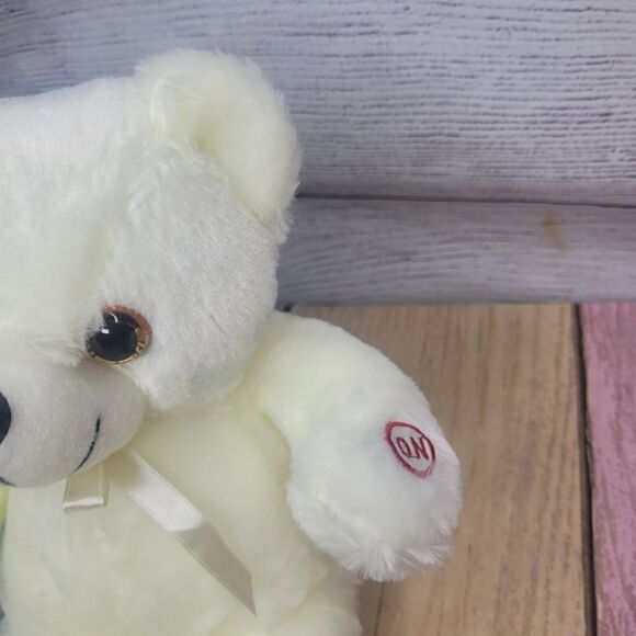 12 Inch Color Luminous Plush Teddy Bear - Picture 2 of 4